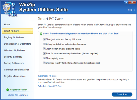 Speed up your PC with Smart PC Care